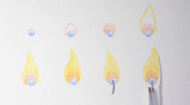 How to draw fire 